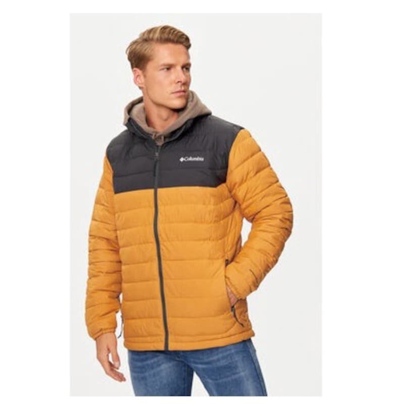 Мъжко яке  304213519 - Полиестер - Жълто - Жълт Columbia