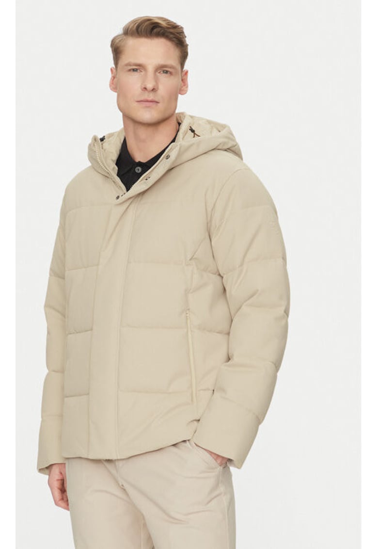 Мъжко яке - 304215391 - Полиестер - Бежов - Бежов Save The Duck