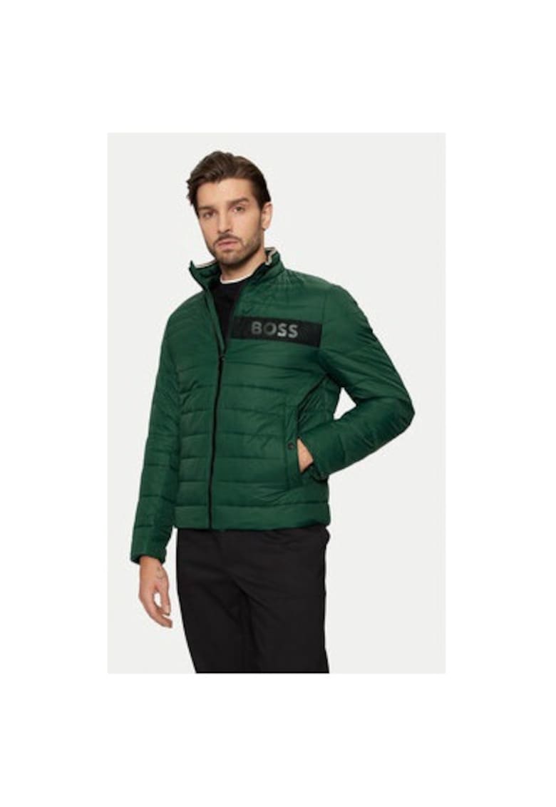 Мъжко яке - 304236358 - Полиамид - Зелено - Зелен BOSS