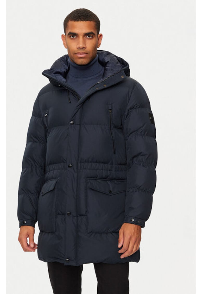 Мъжко яке - 304238451 - Полиестер - - Син BOSS