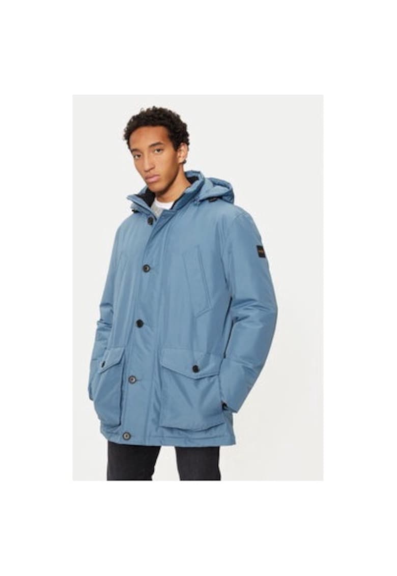 Мъжко яке - 304241642 - Полиестер - Син - Син BOSS