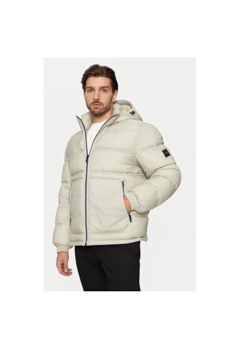 Мъжко яке - 304244339 - Полиамид - Бежово - Бежов BOSS