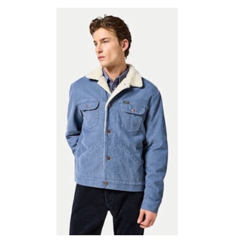 Мъжко яке -  304281020 - Памук - Син - Син Wrangler