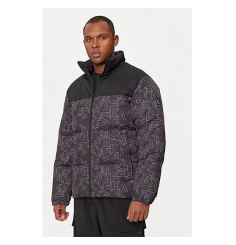 Мъжко яке -  304304866 - Полиестер - Сив - Сив Karl Lagerfeld