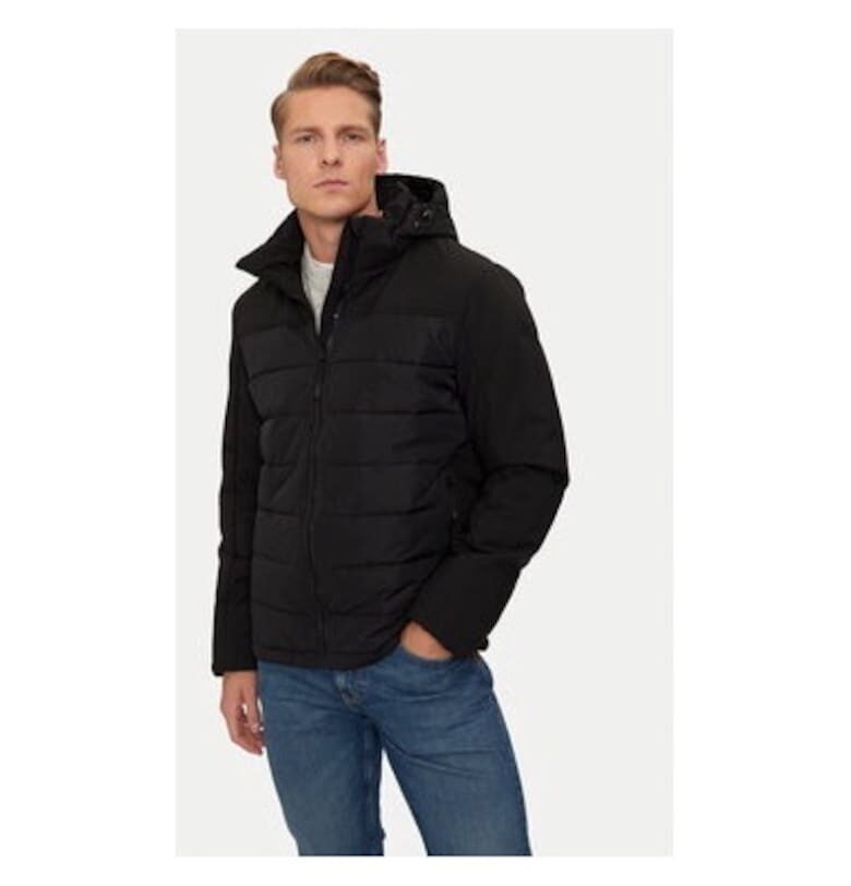 Мъжко яке -  304332562 - Полиестер - Черно - Черен CMP