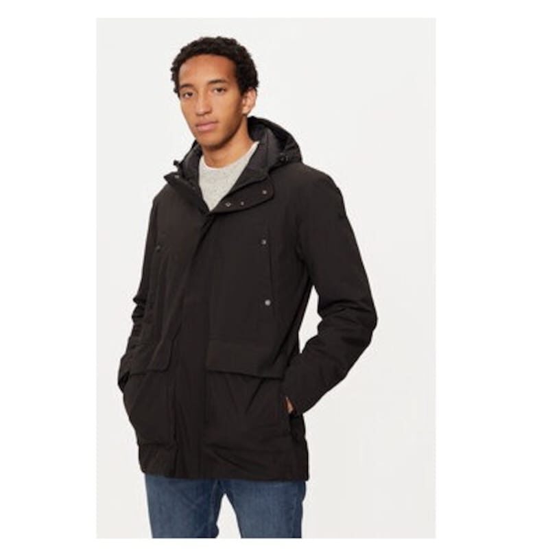 Мъжко яке -  304332593 - Полиестер - Черно - Черен CMP