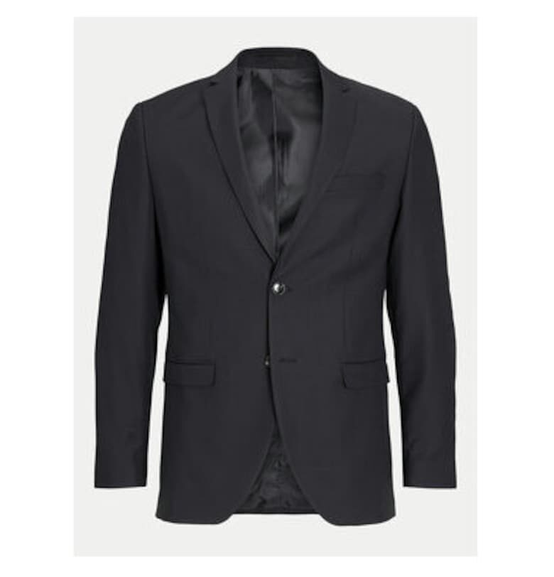 Мъжко яке -  304396458 - Рециклиран полиестер/Вълна - Черно - Черен Jack and Jones