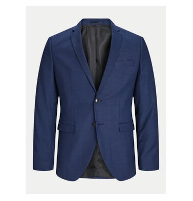 Мъжко яке -  304396489 - Рециклиран полиестер/Вълна - Син - Син Jack and Jones