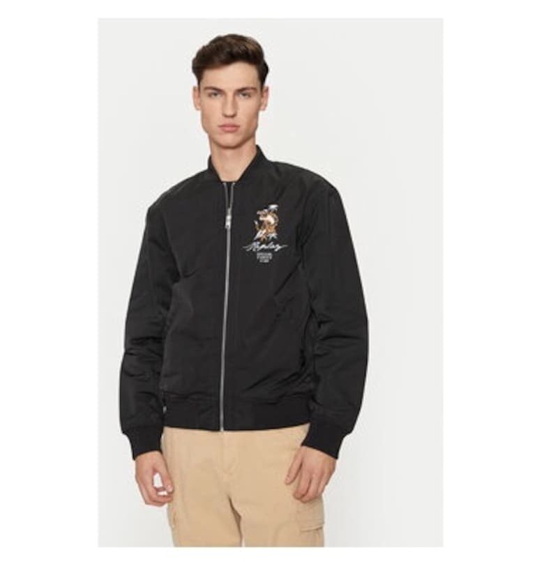 Мъжко яке -  304399961 - Полиестер - Черно - Черен Replay