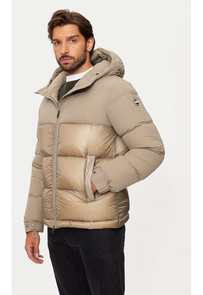 Мъжко яке - 304466816 - Найлон - Бежово - Бежов Colmar