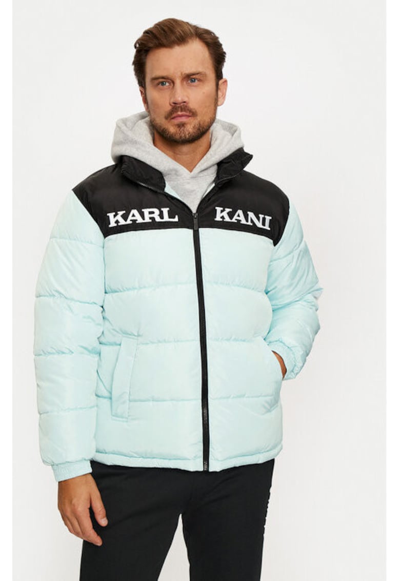 Мъжко яке - 304487545 - Полиестер - Син - Син Karl Kani