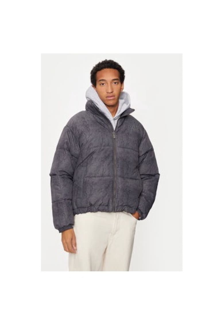 Мъжко яке - 304489150 - Полиестер - Сив - Сив Karl Kani