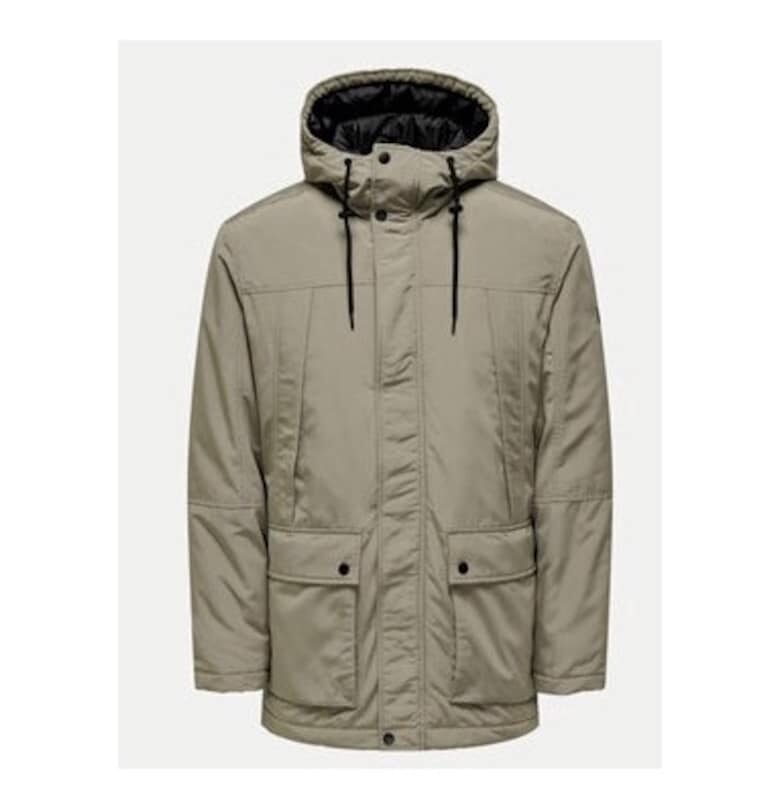 Мъжко яке -  304511646 - Полиестер - Бежов - Бежов Only  Sons