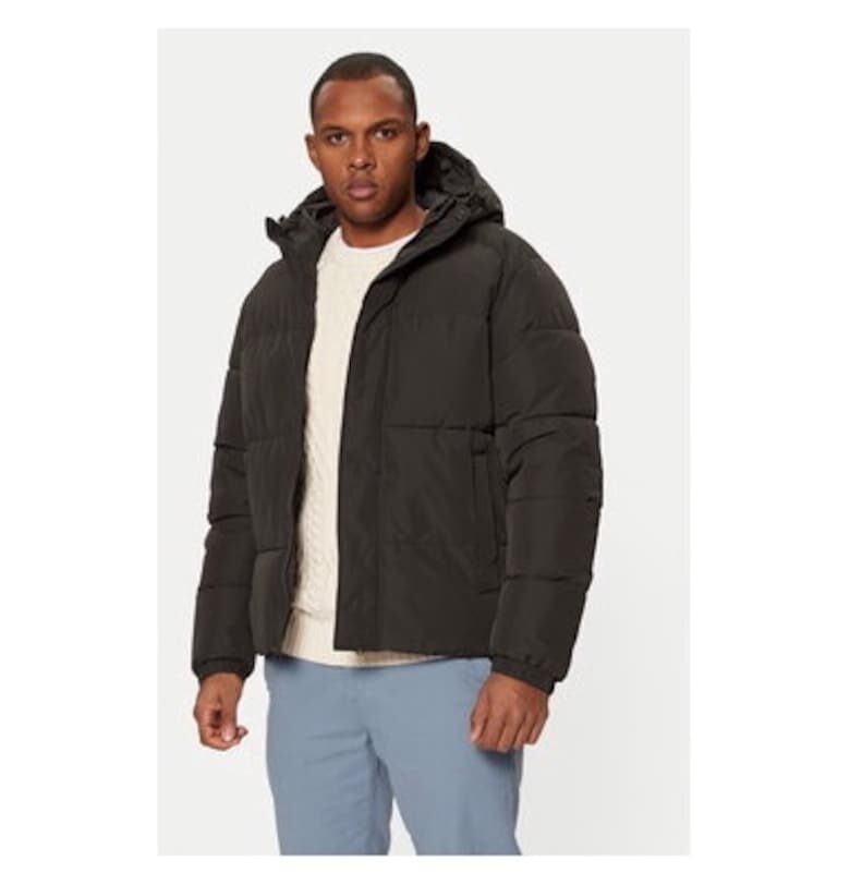 Мъжко яке -  304513954 - Полиестер - Кафяв - Кафяв Jack and Jones