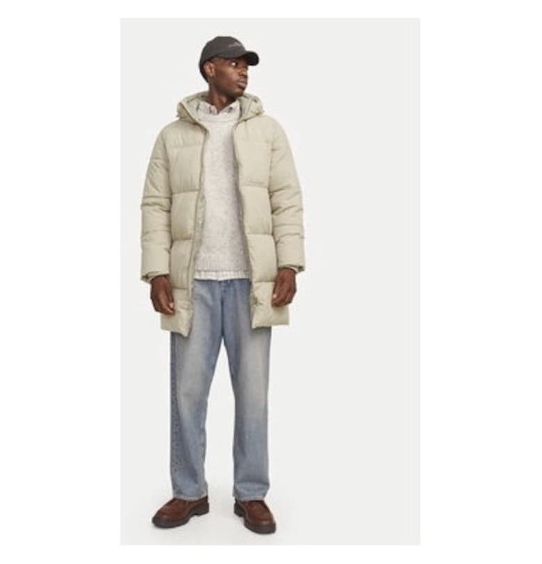 Мъжко яке -  304516467 - Рециклиран полиестер/Полиестер - Бежово - Бежов Jack and Jones