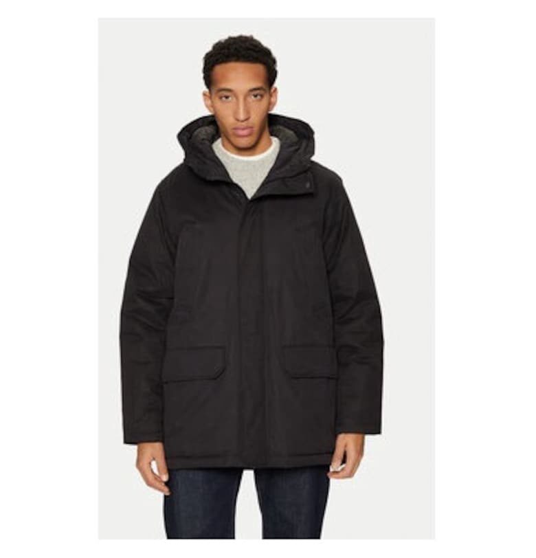 Мъжко яке -  304520709 - Полиестер/Памук - Черно - Черен United Colors of Benetton