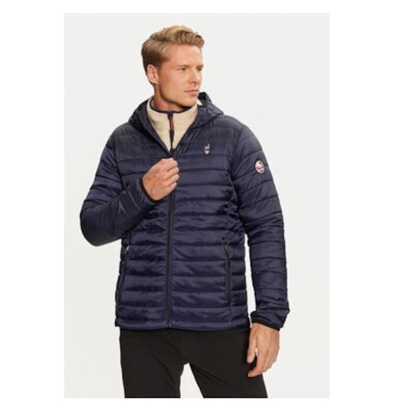 Мъжко яке -  304555084 - Рециклиран полиестер - Син - Син Aulp