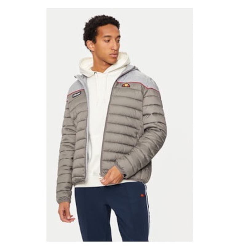 Мъжко яке -  304638299 - Полиестер - Сив - Сив ELLESSE