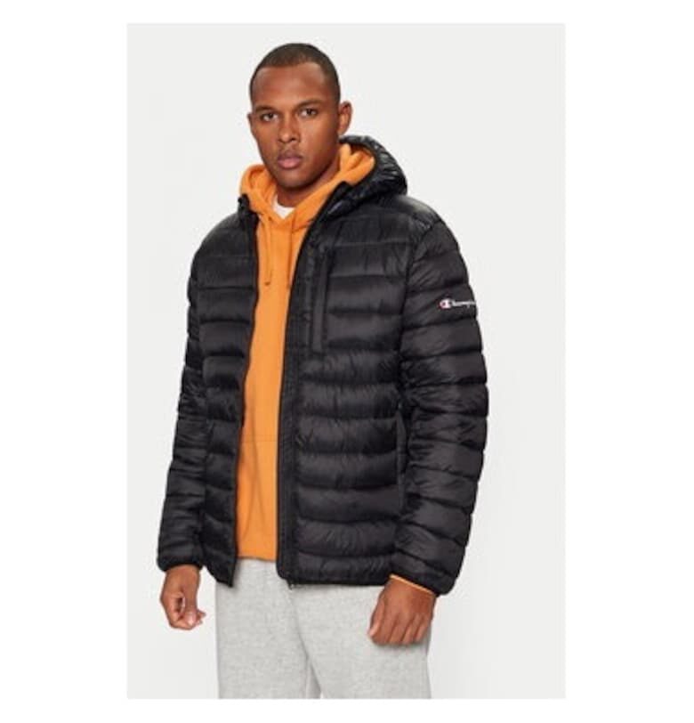 Мъжко яке -  304699597 - Полиестер - Черно - Черен Champion