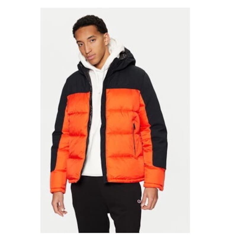 Мъжко яке -  304699719 - Полиамид - Оранжев - Оранжев Champion