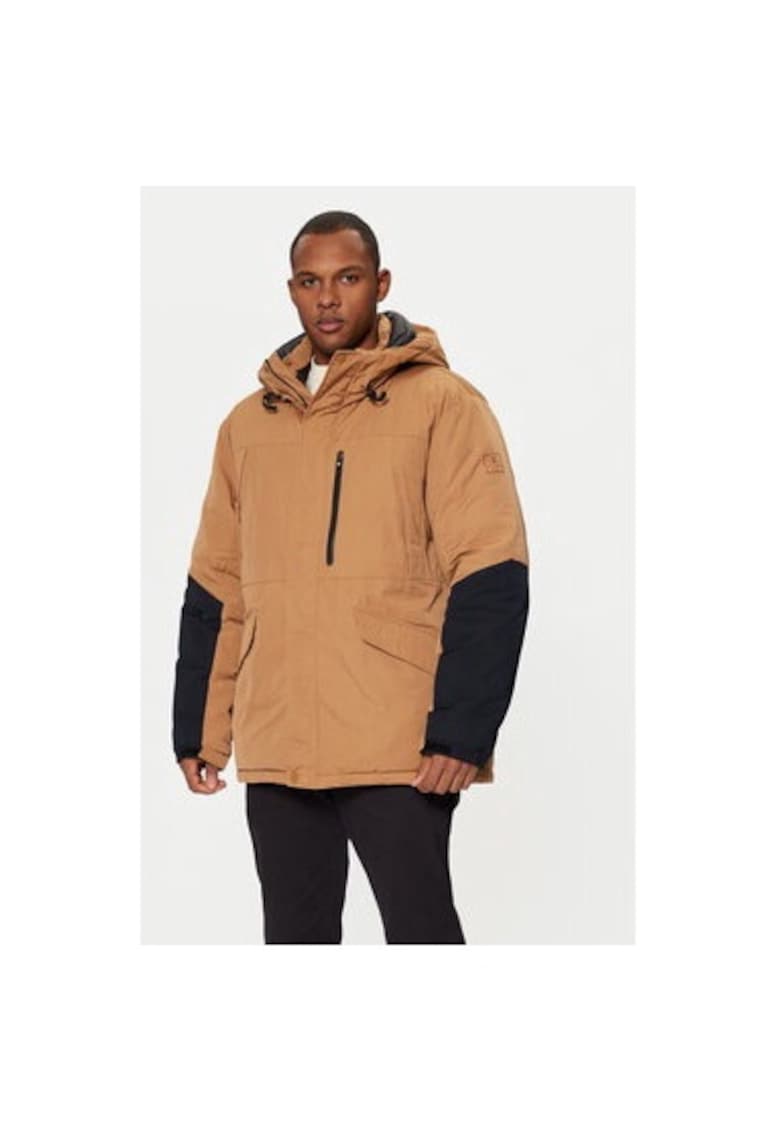 Мъжко яке - 304699795 - Полиамид - Кафяв - Кафяв Champion