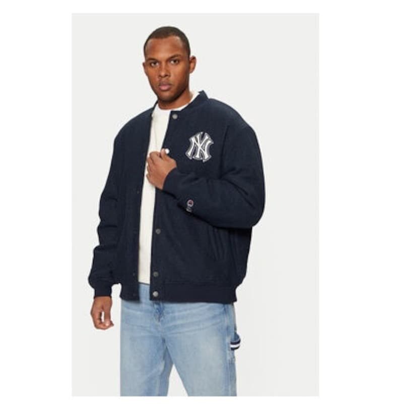 Мъжко яке -  304699801 - Вискоза/Вълна - Син - Син Champion