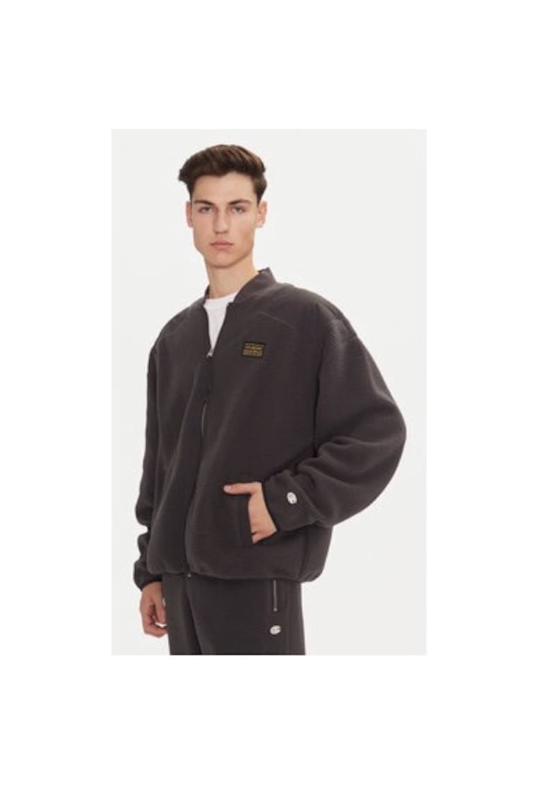 Мъжко яке - 304699948 - Рециклиран полиестер - Сив - Сив Champion