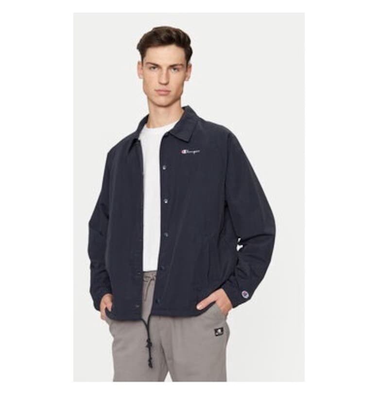 Мъжко яке -  304700668 - Найлон - Черно - Черен Champion