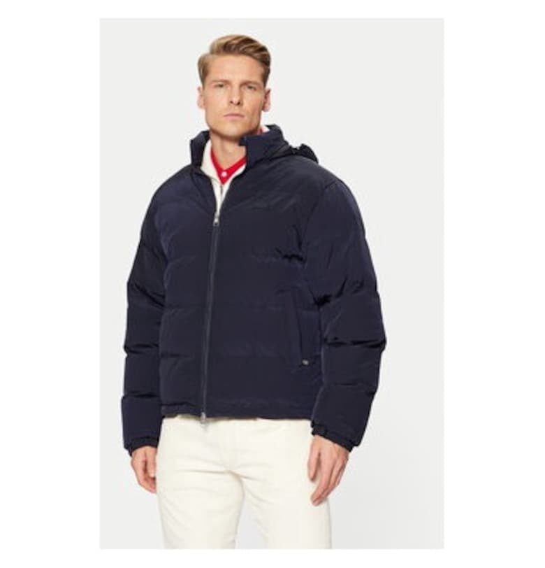 Мъжко яке -  304761133 - Полиестер - Син - Син Hunter