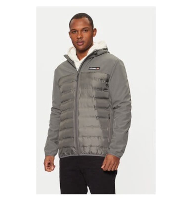 Мъжко яке -  304790638 - Полиестер - Сив - Сив ELLESSE