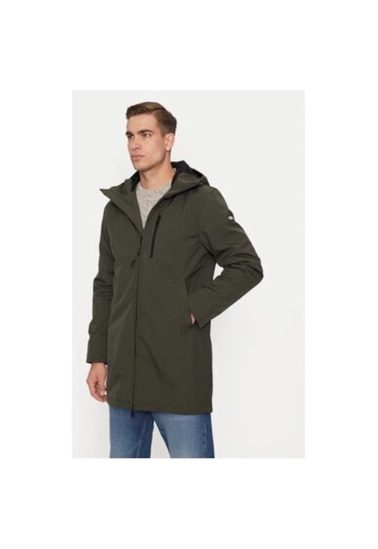 Мъжко яке - 304869778 - Полиестер - Зелено - Зелен Schott Nyc