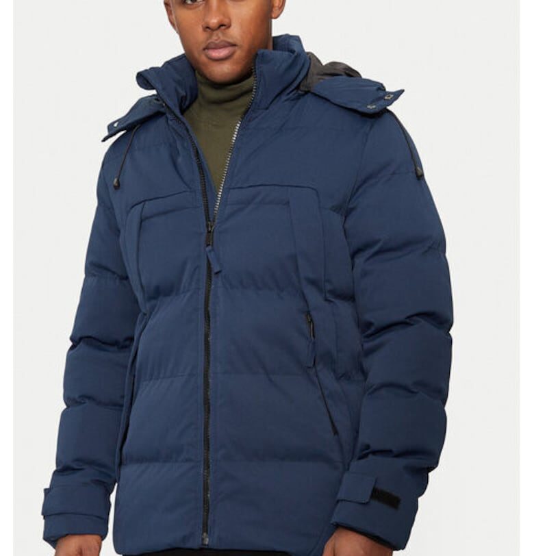 Мъжко яке -  304967986 - Полиестер - Син - Син BLEND