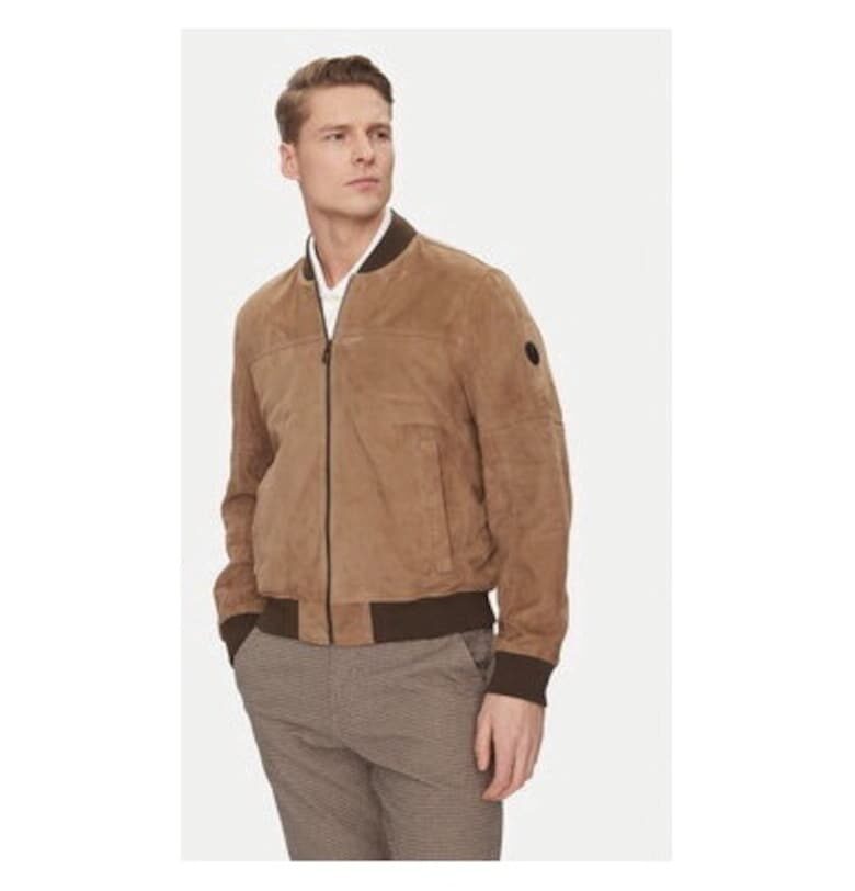 Мъжко яке -  305152428 - Кожено 46794 - Бежов Joop