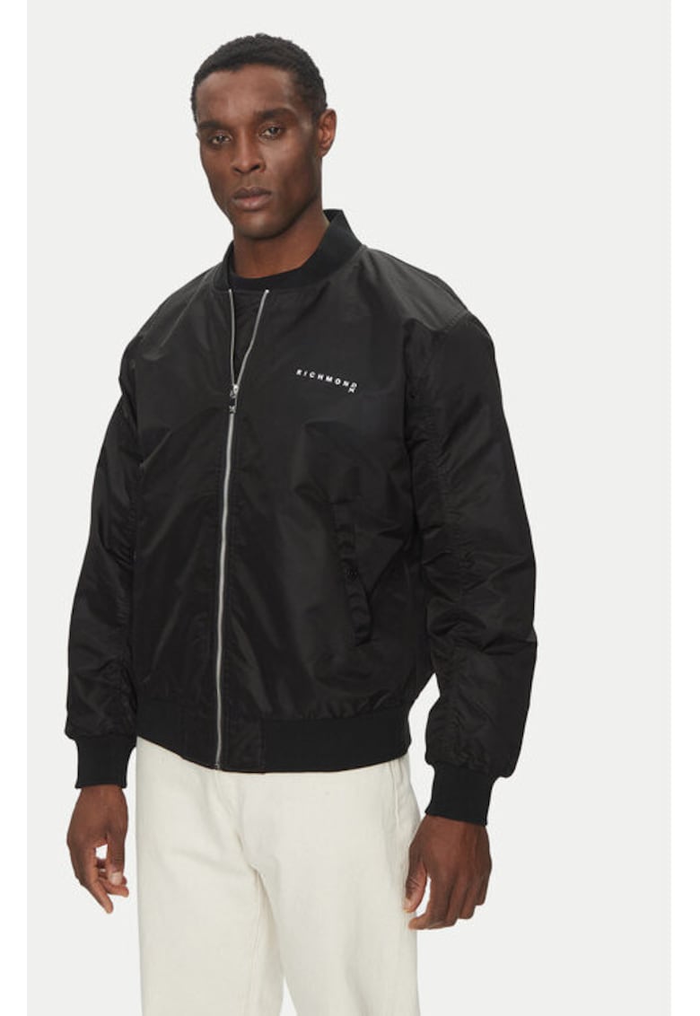 Мъжко яке - 305348067 - Полиестер - Черно - Черен John Richmond