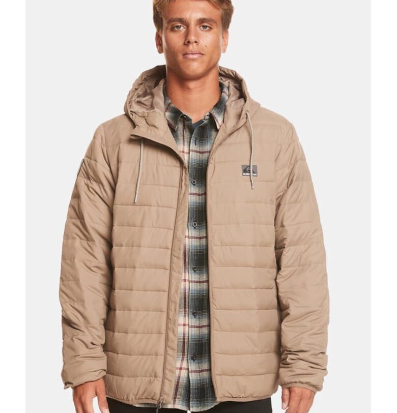 Мъжко яке -  7683 - Полиестер - Бежово QUIKSILVER