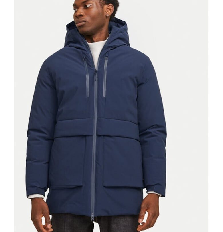 Мъжко яке -  Charlie 12267141 - Тъмносин - Полиестер Jack  Jones