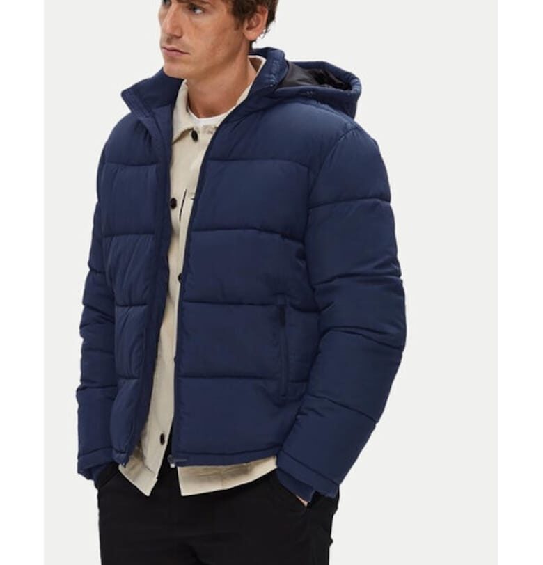 Мъжко яке -  Cooper 16089957 - тъмносиньо - найлон Selected Homme