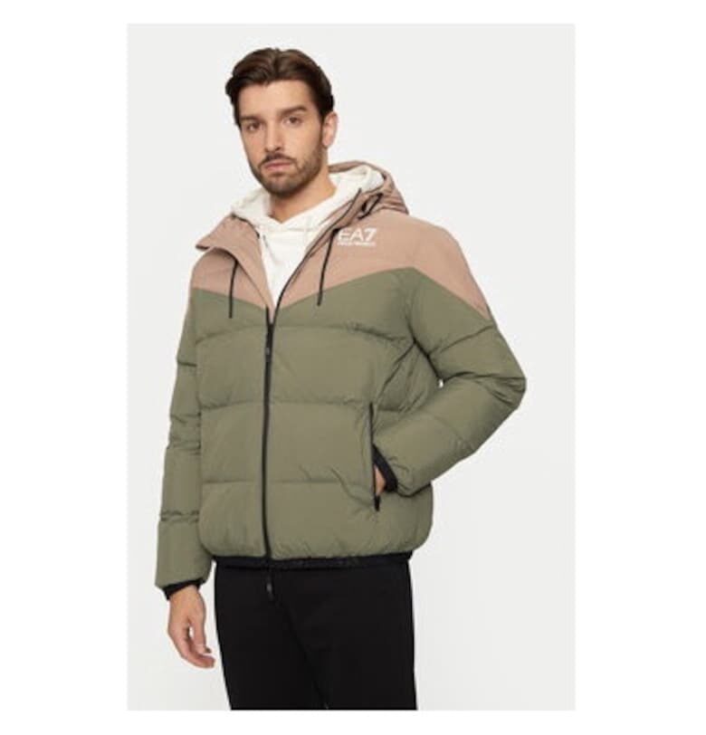 Мъжко яке - Emporio Armani  304211942 - Полиамид - Зелено EA7