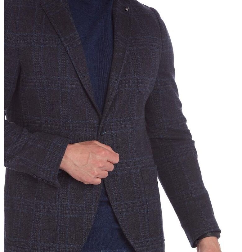 Мъжко яке -  Jack-Jersey 6754 - Син W Wegener