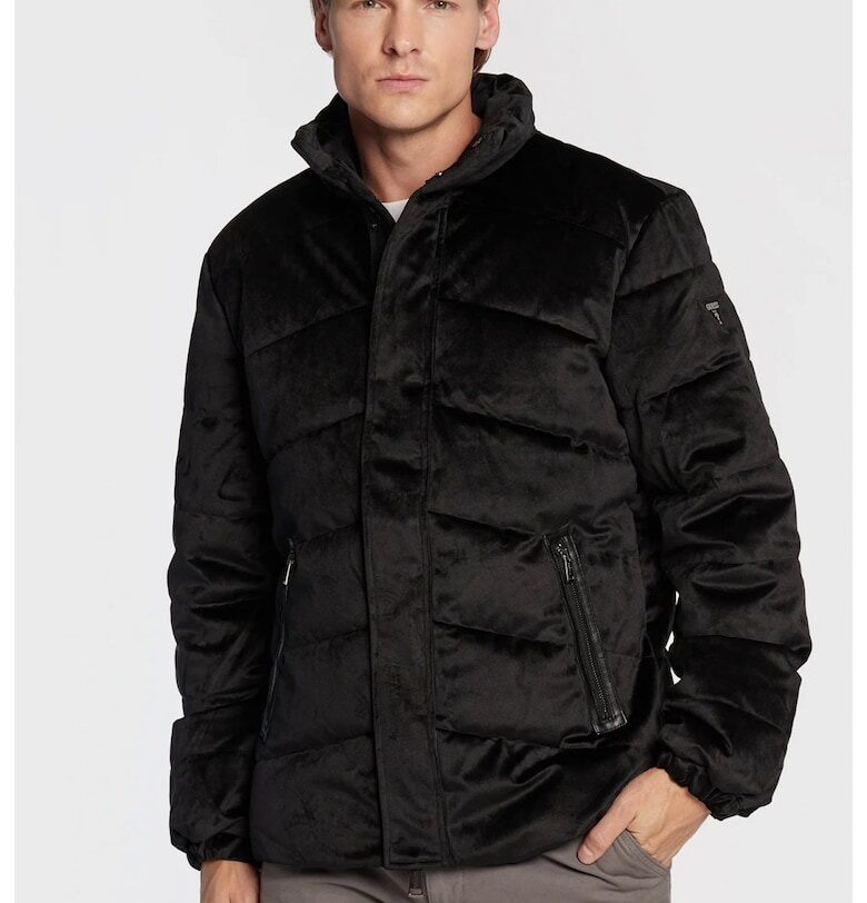 Мъжко яке  M2BL49 - Черен GUESS