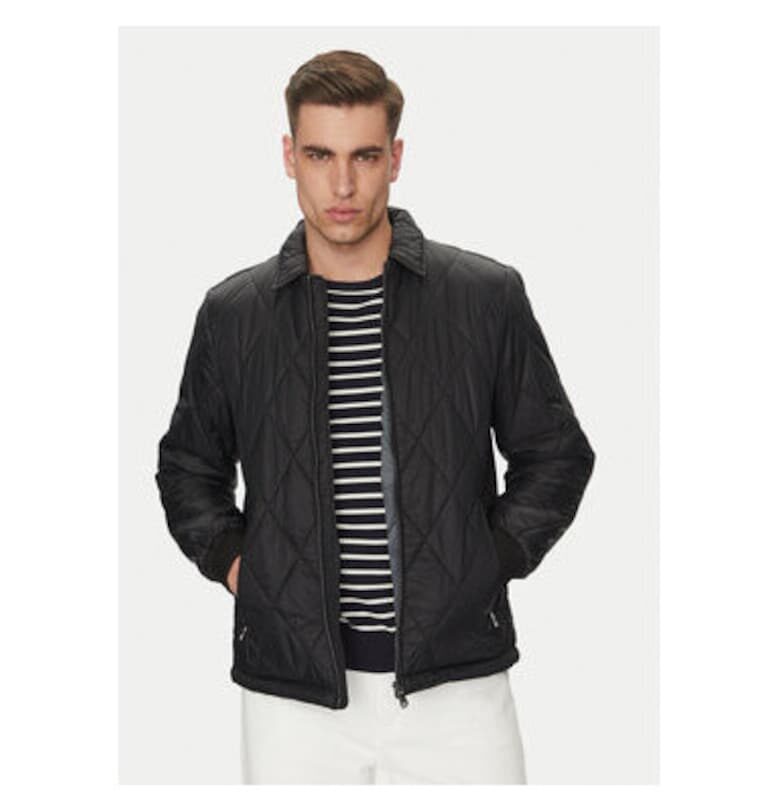 Мъжко яке  M5522S-T3132 - Полиамид - Черно - Черен Geox