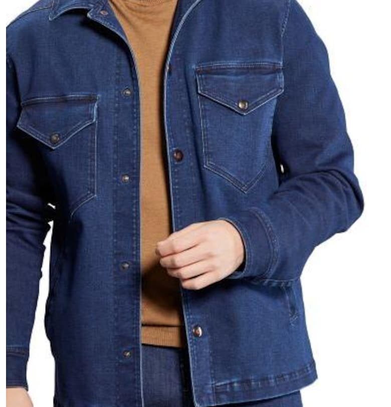 Мъжко яке -  Mustang 6768 - синьо - Син W Wegener