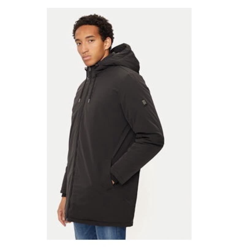 Мъжко яке - US Polo Assn. - 304797910 - Полиестер - Черно - Черен US Polo Assn