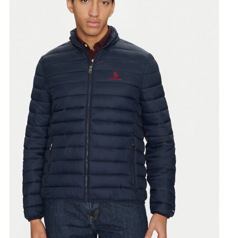 Мъжко яке - US Polo Assn. - 305230614 - Найлон - Син - Син US Polo Assn