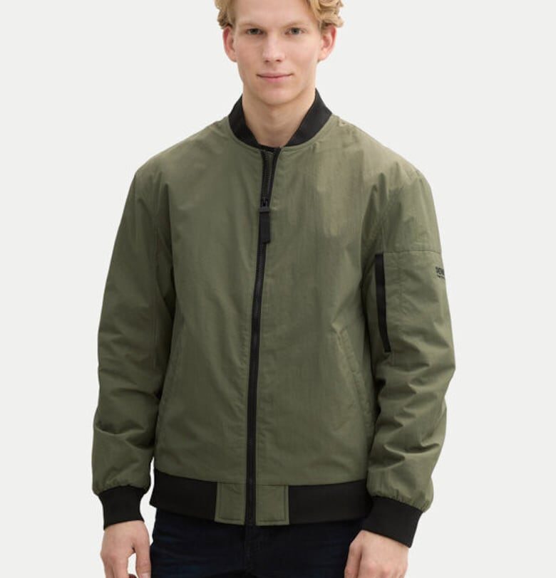 Мъжко яке  Полиамид - Зелен - Зелен Tom Tailor Denim