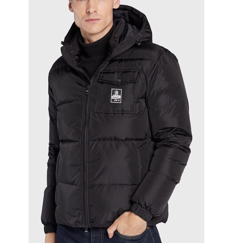 Мъжко яке -  Полиамид - Черен REFRIGIWEAR