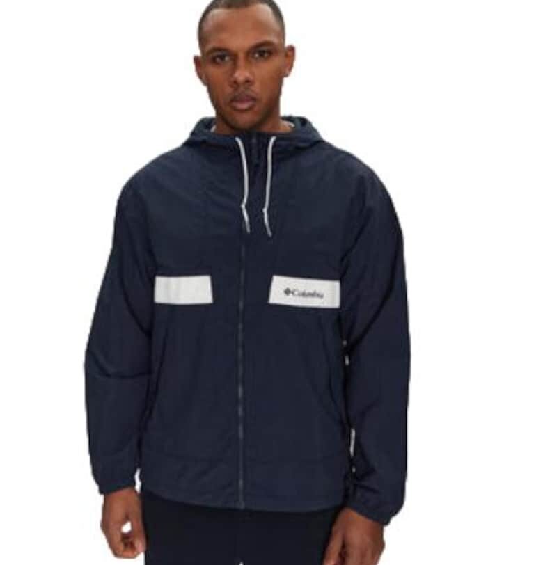 Мъжко яке -  тъмносиньо - найлон Columbia