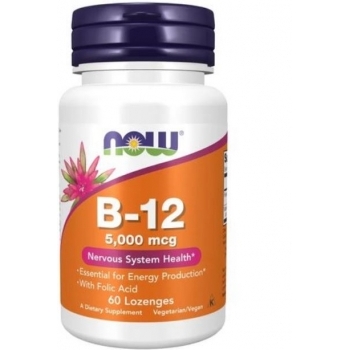НАУ ФУДС Б12 С ФОЛИЕВА КИСЕЛИНА 5000 МГ Х60 цена