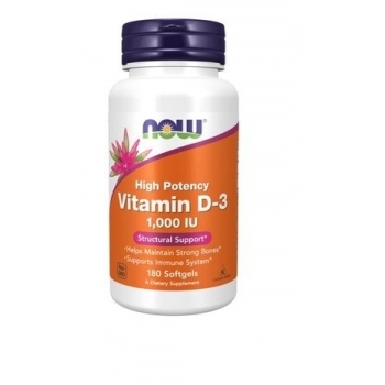 НАУ ФУУДС Витамин Д3 1000 IU 180 дъвчещи се таблетки цена