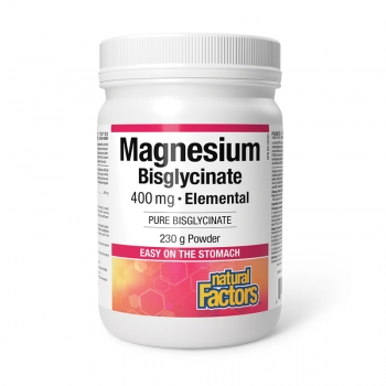 НЕЙЧЪРАЛ ФАКТОРС Магнезий бисциглинат 400 мг x 230 гр прах цена